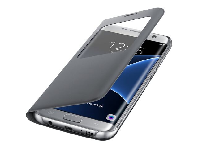Samsung S-View Flip Cover EF-CG935 - flip cover for cell phone