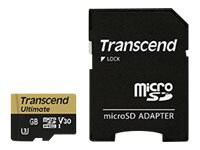 Transcend Ultimate - flash memory card - 16 GB - microSDHC UHS-I
