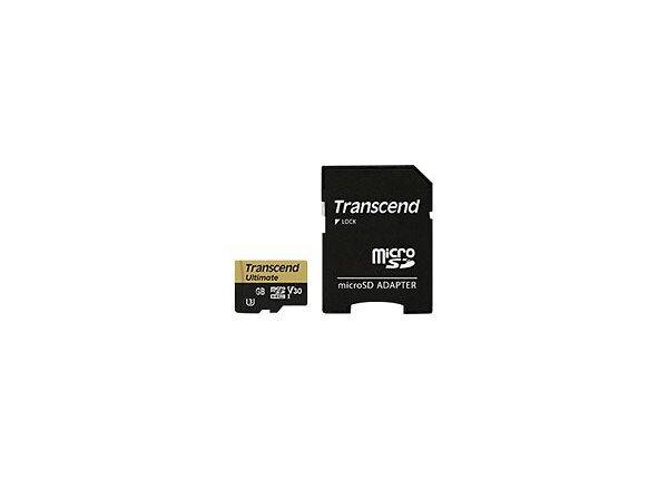 Transcend Ultimate - flash memory card - 64 GB - microSDXC UHS-I