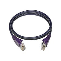 Tripp Lite 3ft Cat5e 350 MHz Snagless Molded UTP Patch Cable (RJ45 M/M) Purple 3' - patch cable - 3 ft - purple
