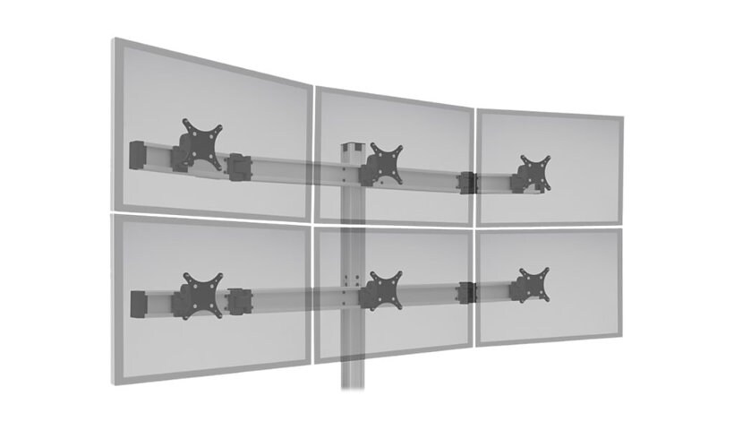 Innovative Bild 3 over 3 - mounting kit - for 9 LCD displays