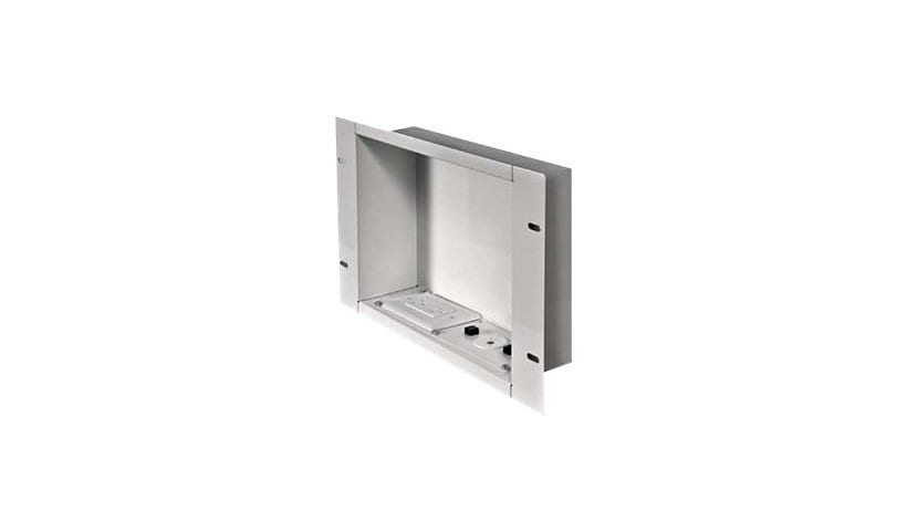 Peerless Recessed Cable and Storage Management Box IBA2AC-W - cable distribution box