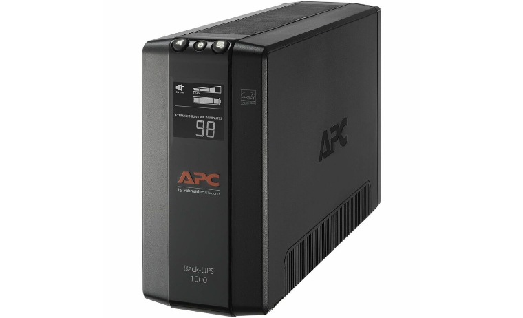 APC Back-UPS 1000, Compact Tower, 1000VA, 120V, AVR, LCD, 8 NEMA