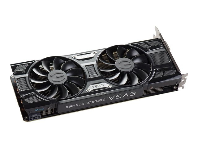 EVGA GeForce GTX 1060 FTW+ GAMING ACX 3.0 - graphics card - GF GTX 1060 - 3 GB