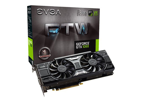 EVGA GeForce GTX 1060 FTW GAMING ACX 3.0 - graphics card - GF GTX 1060 - 6 GB
