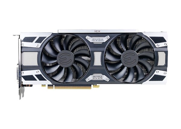 EVGA GeForce GTX 1070 SC2 GAMING iCX - graphics card - GF GTX 1070 - 8 GB