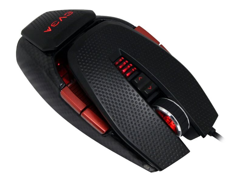 EVGA TORQ X10 CARBON - mouse - USB