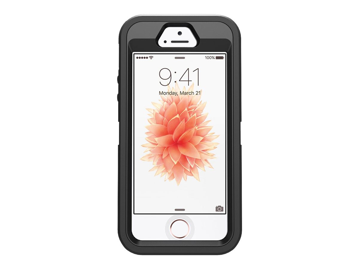 OtterBox Defender Series Apple iPhone 5/5s/SE ProPack Black Protective Case