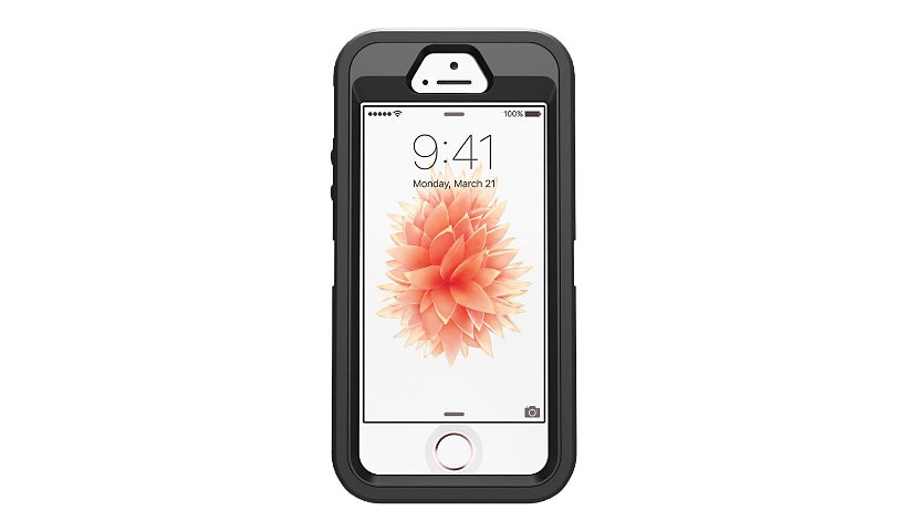 OtterBox Defender Series Apple iPhone 5/5s/SE ProPack Black Protective Case
