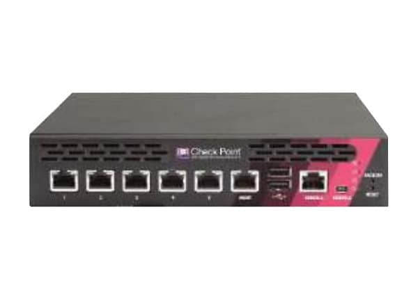 Check Point 3100 Next Generation Security Gateway - security appliance - with 1 Year Next Generation Threat Prevention