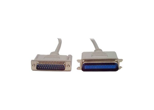 StarTech.com DB25 to Centronics 36 Parallel Printer Cable - printer cable - 20 ft