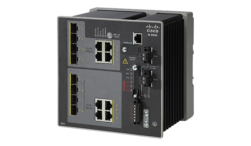 Cisco Industrial Ethernet 4000 Series - switch - 8 ports - managed - TAA Compliant