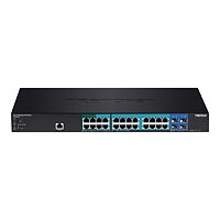 TRENDnet TL2 PG284 - switch - 28 ports - managed - rack-mountable