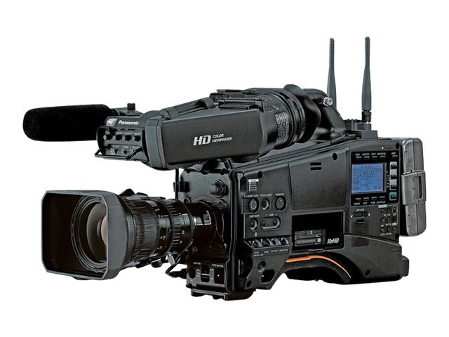 Panasonic P2 HD-AJ-PX380GF - camcorder Fujinon XT17sx45BRMK3 lens - storage: flash card