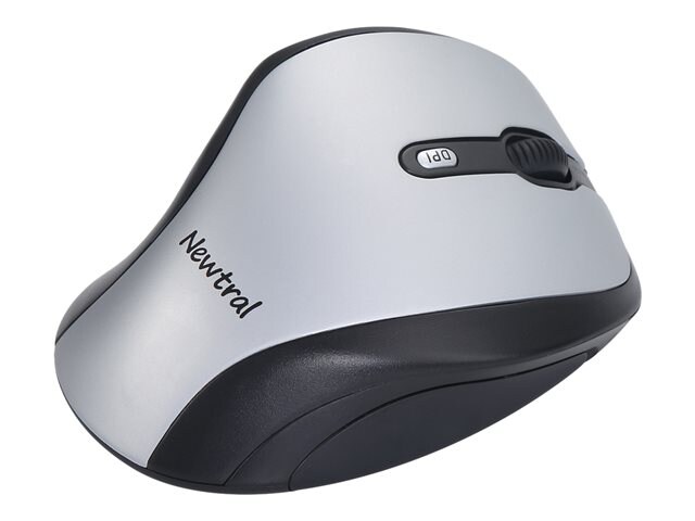 Newtral 2 Large - mouse - 2.4 GHz - silver/black