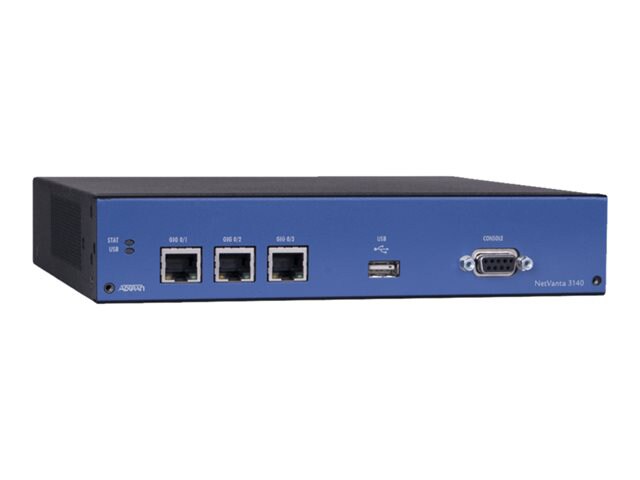 ADTRAN NetVanta 3140 - router - rack-mountable - with Session Border Controller