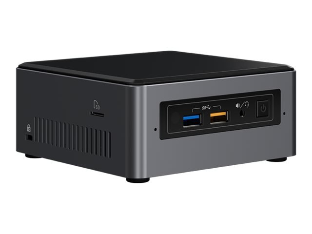 Intel Next Unit of Computing Kit NUC7i3BNH - mini PC - Core i3 7100U 2.4 GH