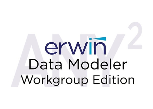 erwin Data Modeler Workgroup Edition (v. 9.6) - license + 3 Years Enterprise Maintenance - 1 concurrent user