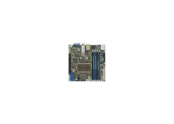 SUPERMICRO X10SDV-8C-TLN4F+ - motherboard - mini ITX - Intel Xeon D-1537