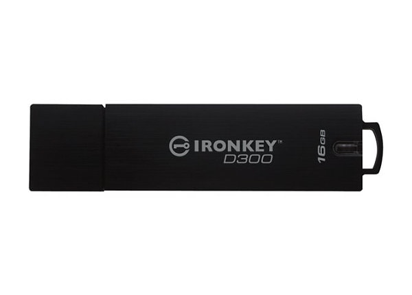 IronKey D300 - USB flash drive - 16 GB
