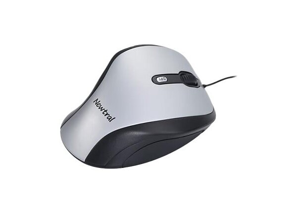 Goldtouch Newtral 2 Medium - mouse - USB - black, silver