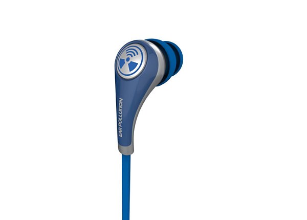 Zagg iFrogz Ear Pollution Plugz - Blue