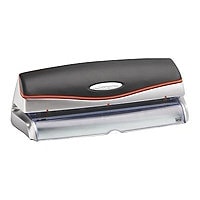 Swingline Optima 20 - electric hole punch - 20 sheets - 3 holes - black/silver
