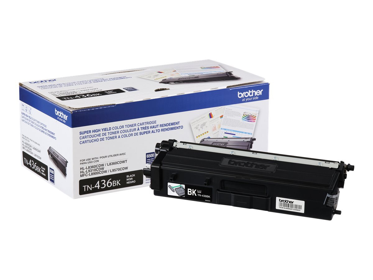 Brother TN436BK - Super High Yield - black - original - toner cartridge