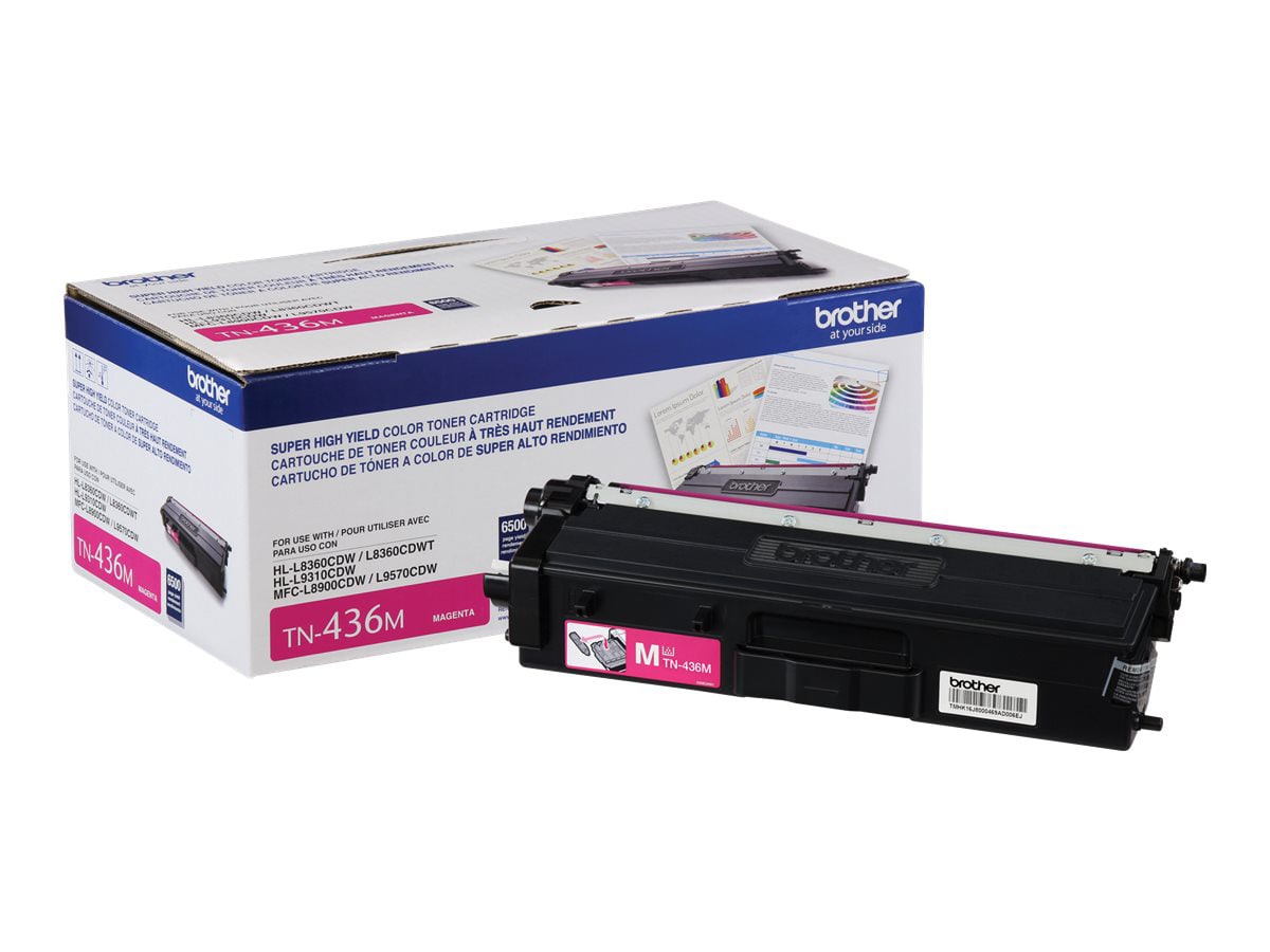 Brother TN436M - Super High Yield - magenta - original - toner cartridge