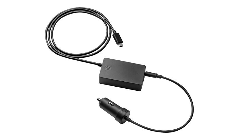 HP USB-C Auto Adapter - adaptateur d'alimentation pour voiture - 45 Watt