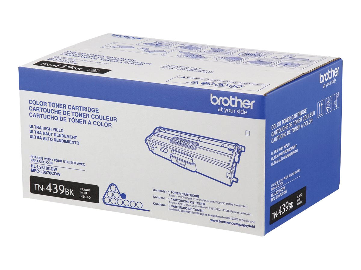 Brother TN439BK Black Ultra High Capacity Toner Cartridge - Genuine OEM