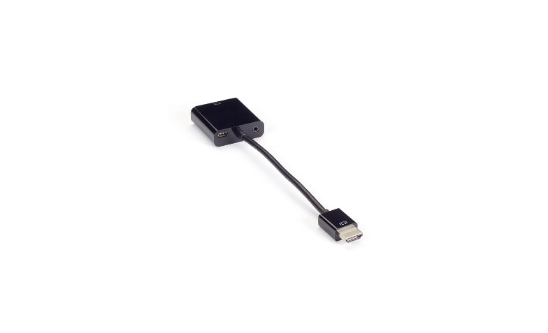 VGA to HDMI Adapter + 3.5mm Audio, HD video