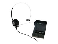 Poly Supra H51 with Vista M12 Amplifier - headset - with Plantronics Vista M12 Amplifier