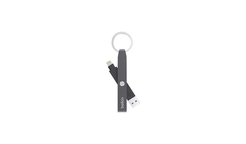 Belkin MIXIT Lightning to USB Keychain - Lightning adapter - 11.4 cm