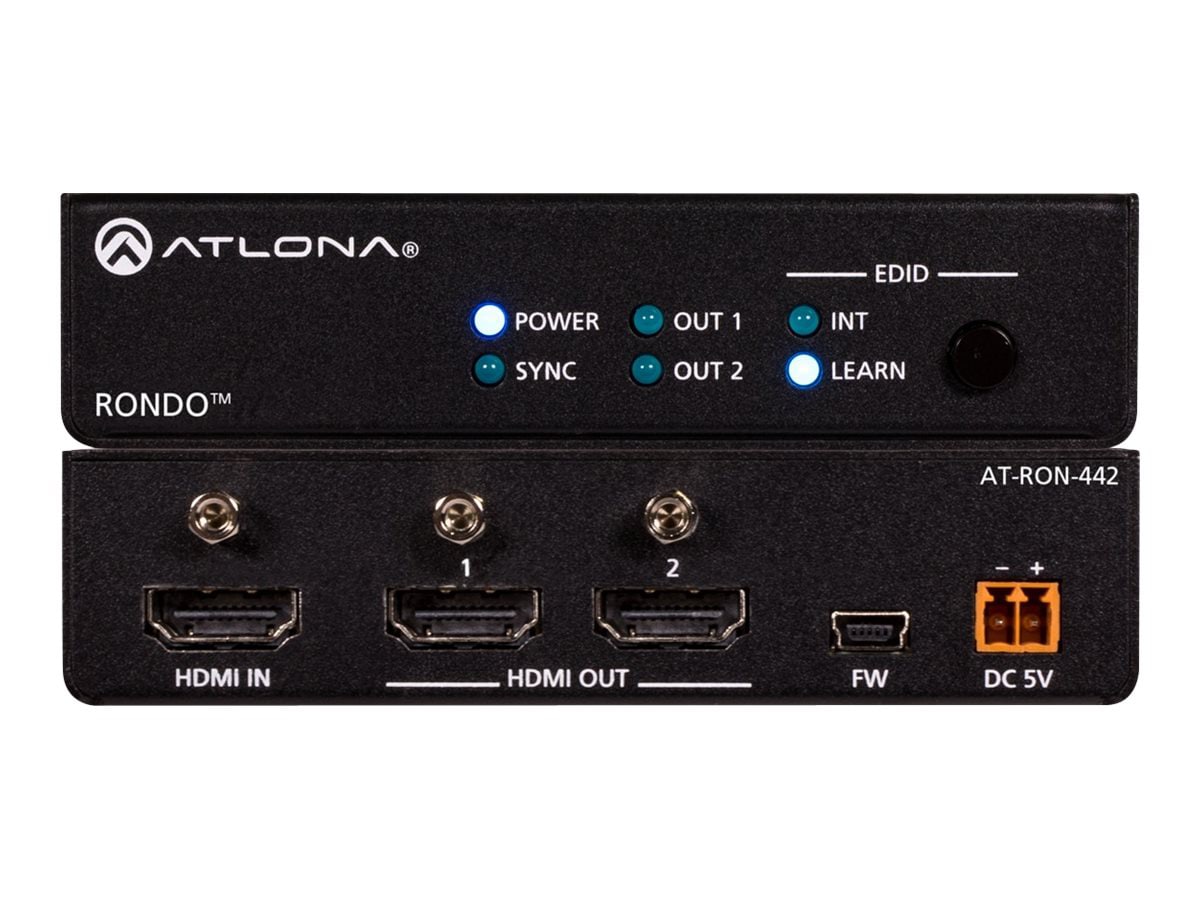 Atlona Rondo 442 - video/audio splitter - 2 ports