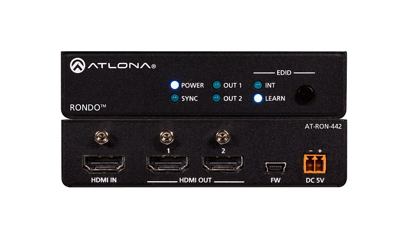 Atlona Rondo 442 - video/audio splitter - 2 ports