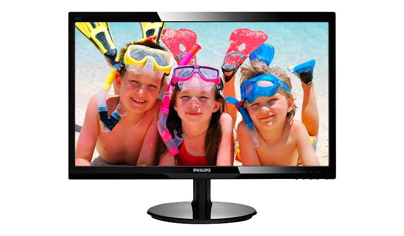 Philips V-line 246V5LHAB - LED monitor - Full HD (1080p) - 24"
