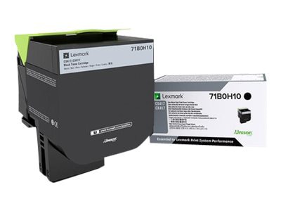 Lexmark X417 - High Yield - black - original - toner cartridge - LCCP