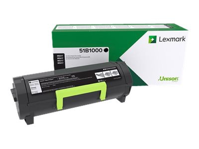 Lexmark MX317 - black - original - toner cartridge - LCCP, LRP