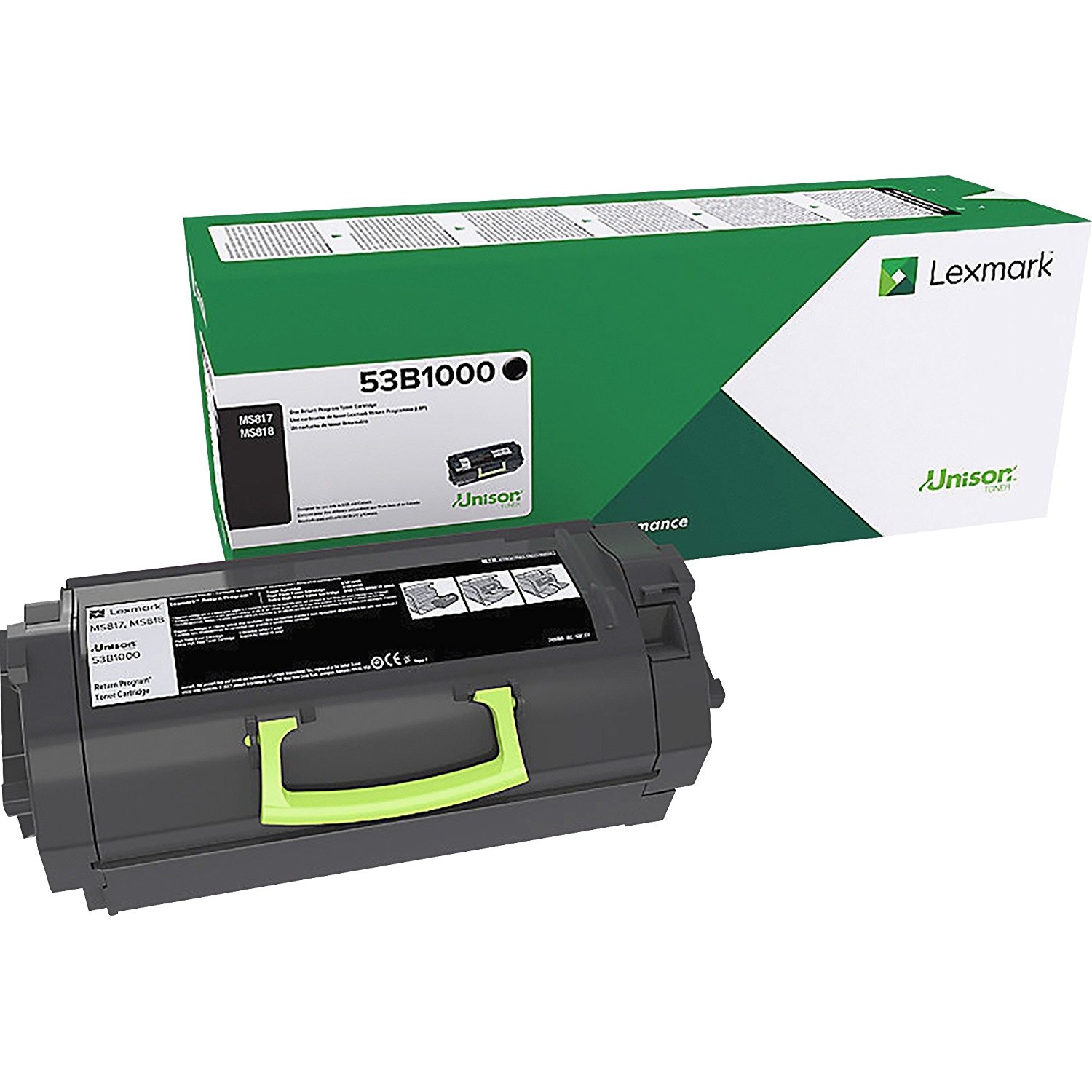 Lexmark - black - original - toner cartridge - LRP