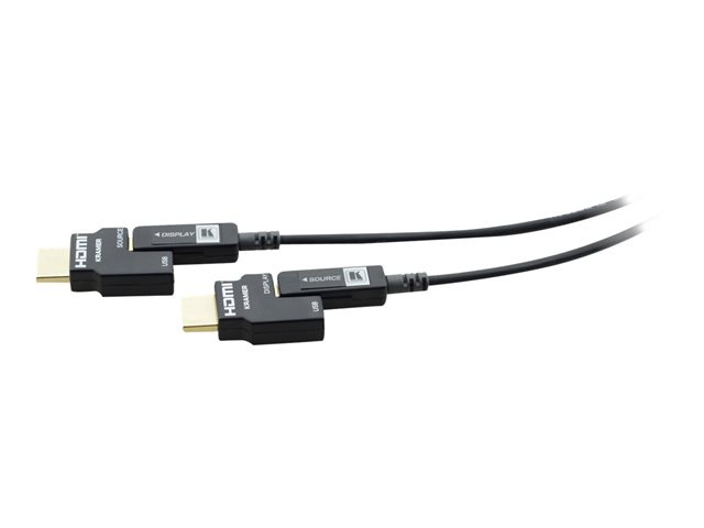 Kramer CP-AOCH/60 Series CP-AOCH/60-33 - video / audio cable kit - 33 ft