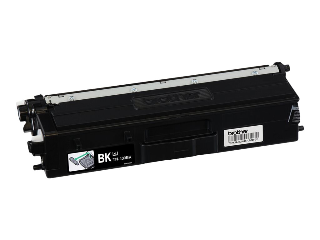 Thumbnail 6 of 8 for Brother TN433BK - High Yield - black - original - toner cartridge