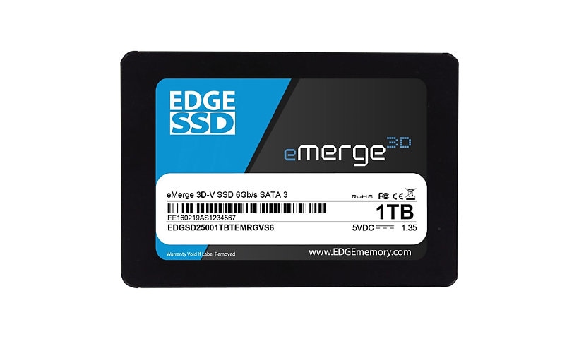 EDGE eMerge 3D-V SSD - SATA 6Gb/s, 2.5"