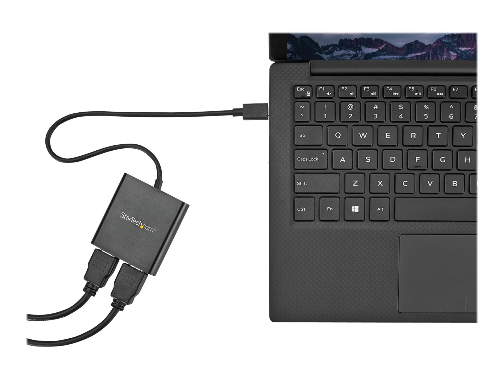 Thumbnail 5 of 15 for StarTech.com USB-C to Dual HDMI Adapter, USB Type-C Laptop Multi-Monitor MST Hub / Display Splitter, 2x 4K 30Hz, Windows