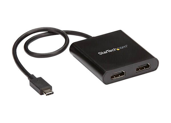  2-Port Multi Monitor Adapter - USB-C to Dual HDMI - MST Hub -  MSTCDP122HD - -