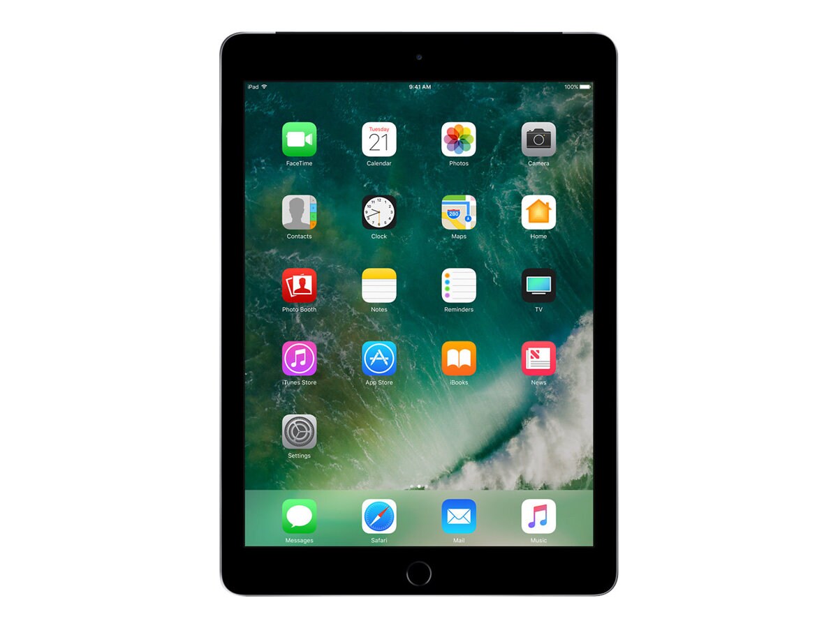 Apple 9.7-inch iPad Wi-Fi + Cellular - 5th generation - tablet - 128 GB - 9
