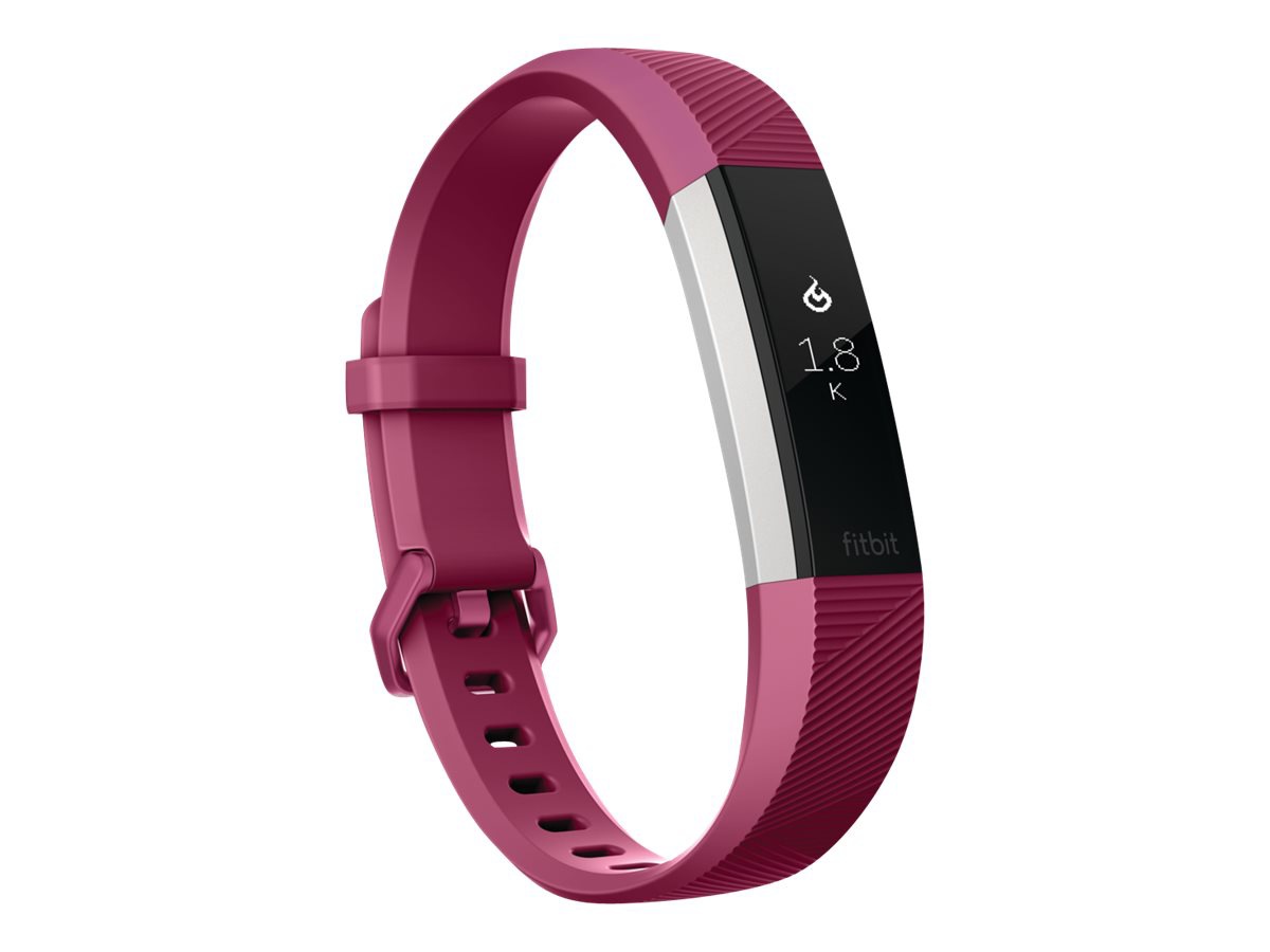 Fitbit Alta HR activity tracker with band - fuchsia