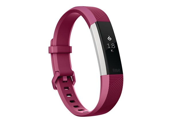 Fitbit Alta HR activity tracker with band - fuchsia