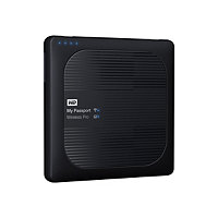 WD My Passport Wireless Pro WDBVPL0010BBK - network drive - 1 TB