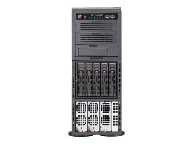 Supermicro SuperServer 8048B-TR4F - tower - no CPU - 0 MB - 0 GB